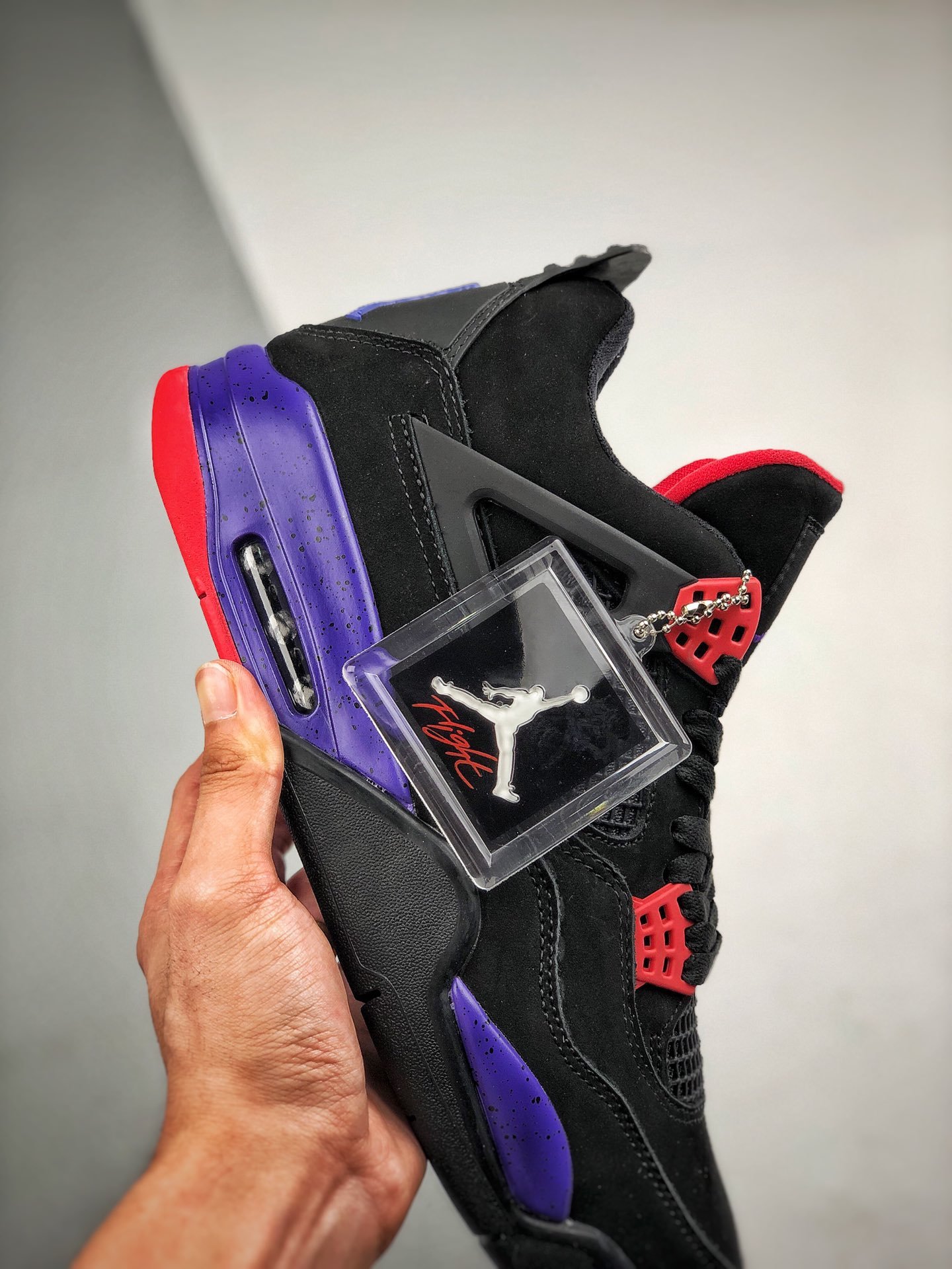 resterende lejlighed erfaring Air Jordan 4 NRG 'Raptors' Black/University Red-Court Purple For Sale –  Sneaker Hello