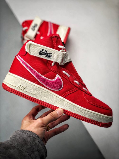 Emotionally Unavailable x Nike Air Force 1 High Red AV5840-600 For Sale ...