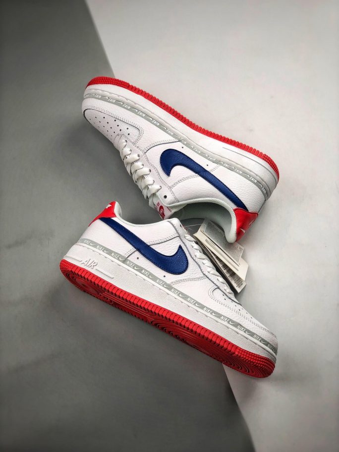 Nike Air Force 1 Low “Puerto Rico” Red White Blue For Sale – Sneaker Hello