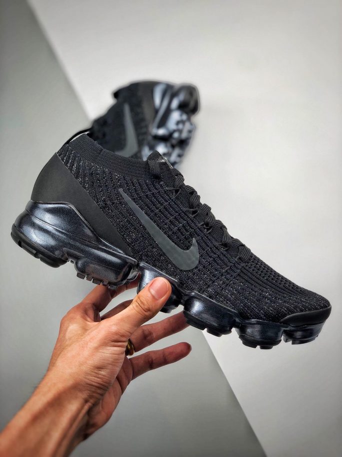 Nike Air Vapormax Flyknit 30 “triple Black” On Sale Sneaker Hello