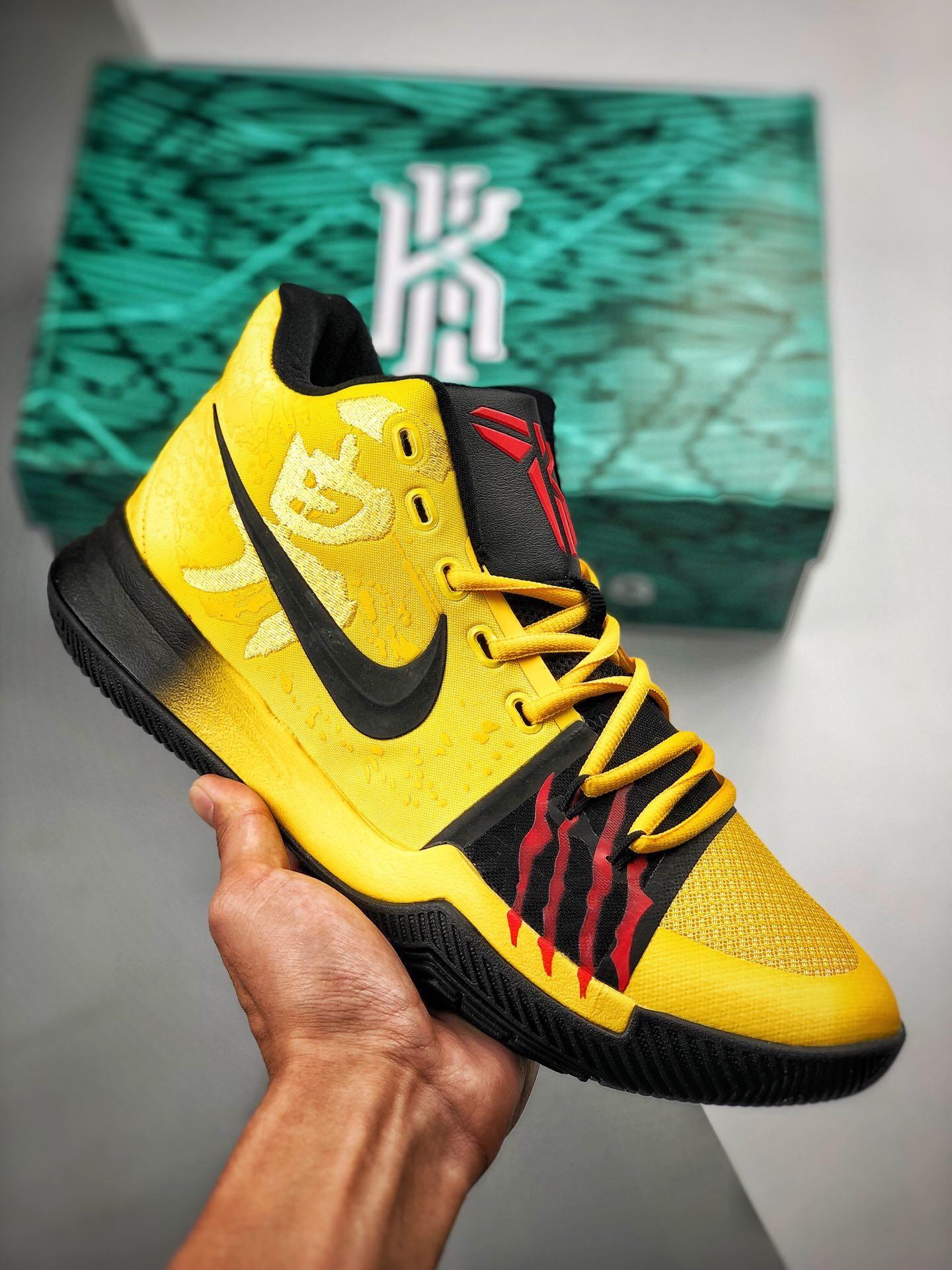 Kyrie 3 Yellow And Black La France, SAVE 45% - mpgc.net