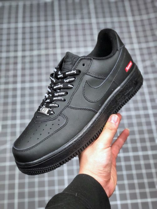 Supreme x Nike Air Force 1 Low Black CU9225-001 For Sale – Sneaker Hello