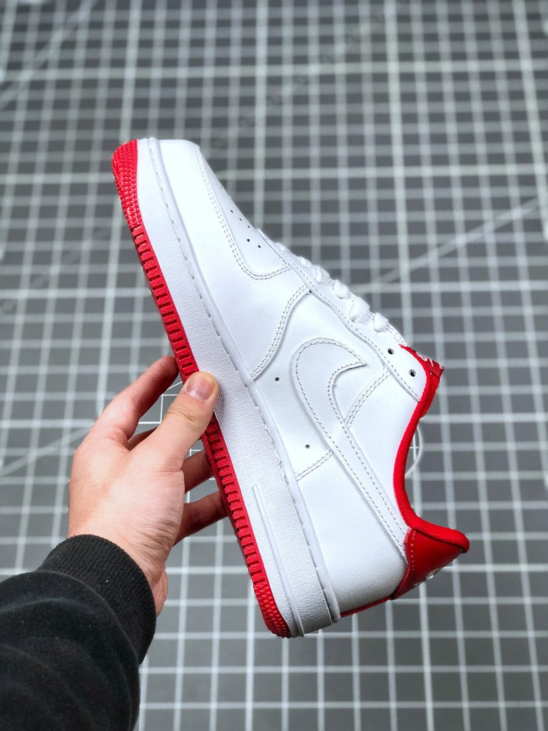 Nike Air Force 1 Low White/University Red For Sale – Sneaker Hello