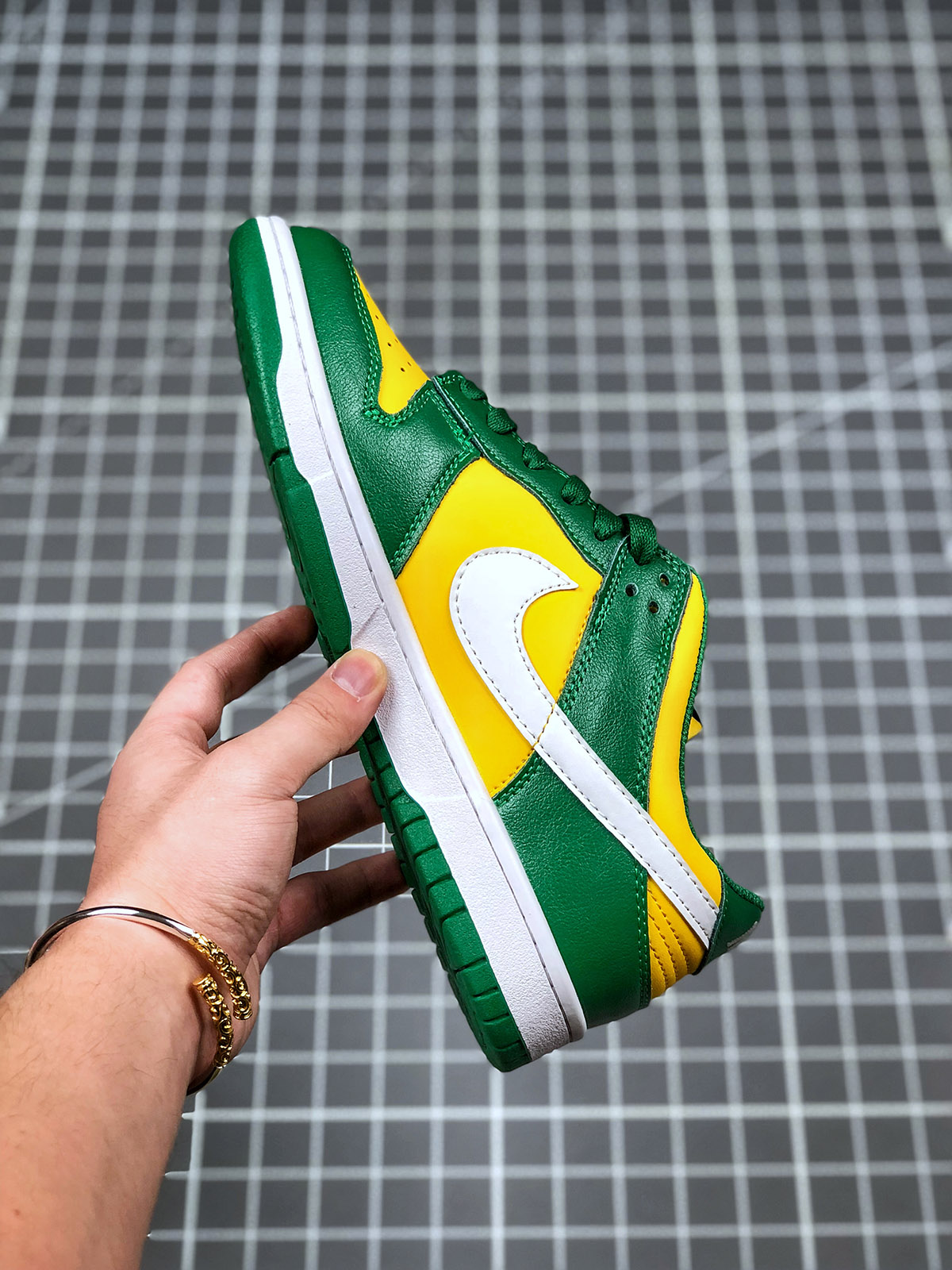 Nike Dunk Low SP “Brazil” Varsity Maize/Pine Green-White CU1727-700 For ...