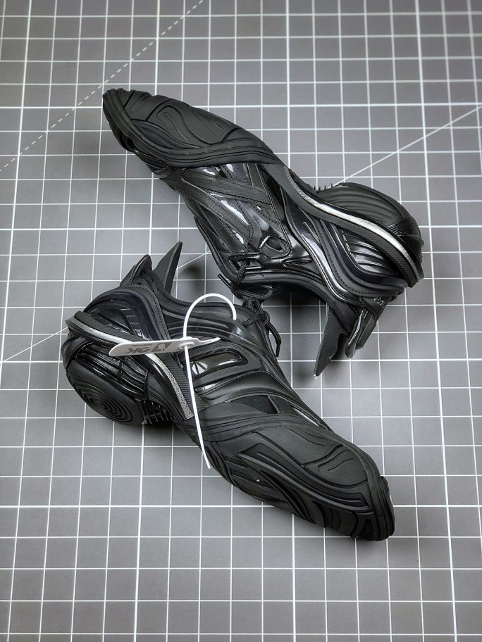 Balenciaga tyrex Rubber Sneaker Triple Black For Sale – Sneaker Hello