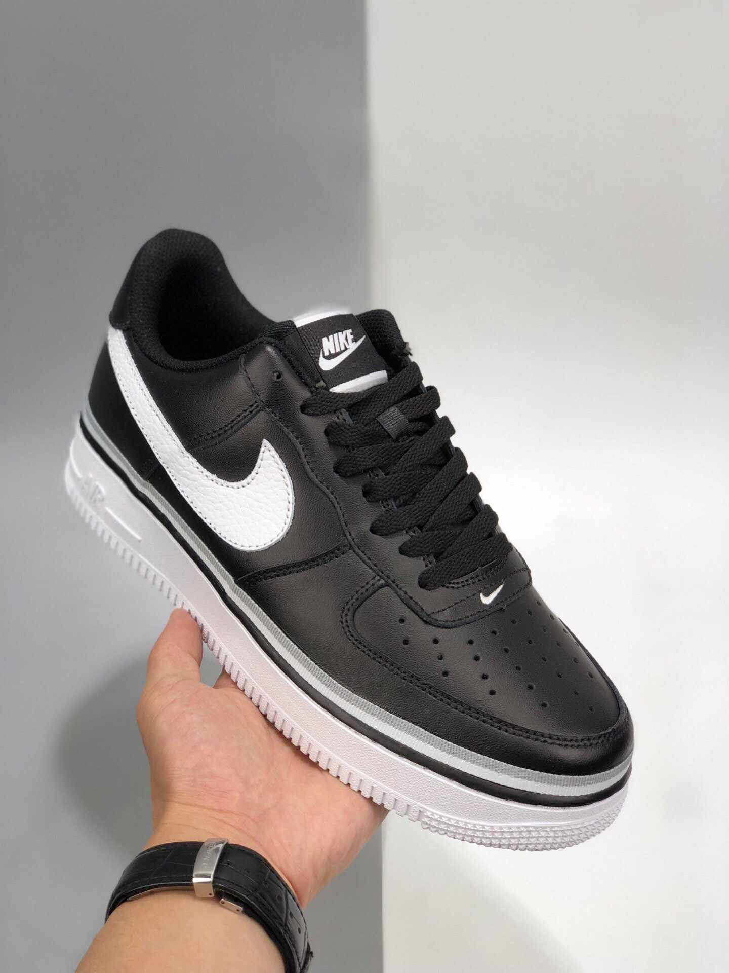 Nike Air Force 1 Low ‘Ribbon’ Black White CT1621-001 For Sale – Sneaker ...