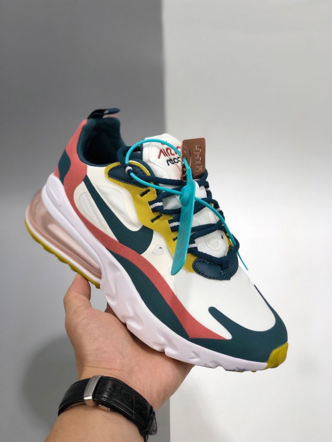 Nike Air Max 270 React ‘Midnight Turquoise’ CT1264-103 For Sale ...