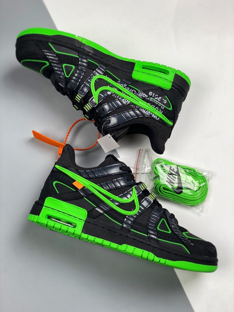 Off White x Nike Air Rubber Dunk “Green Strike” CU6015-001 For Sale ...
