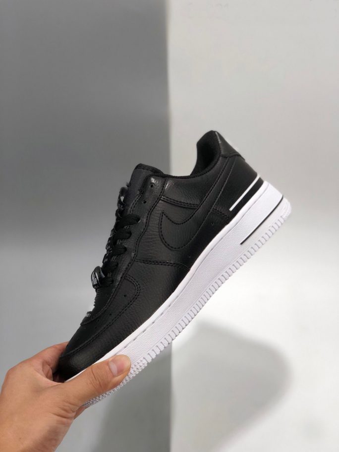 Nike Air Force 1 ‘Double Air’ Black CJ1379-001 For Sale – Sneaker Hello