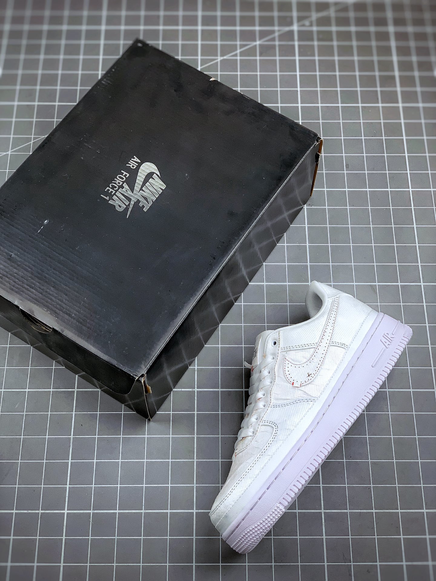 Nike Air Force 1 Low White Tear Away CJ1650-101 For Sale – Sneaker Hello