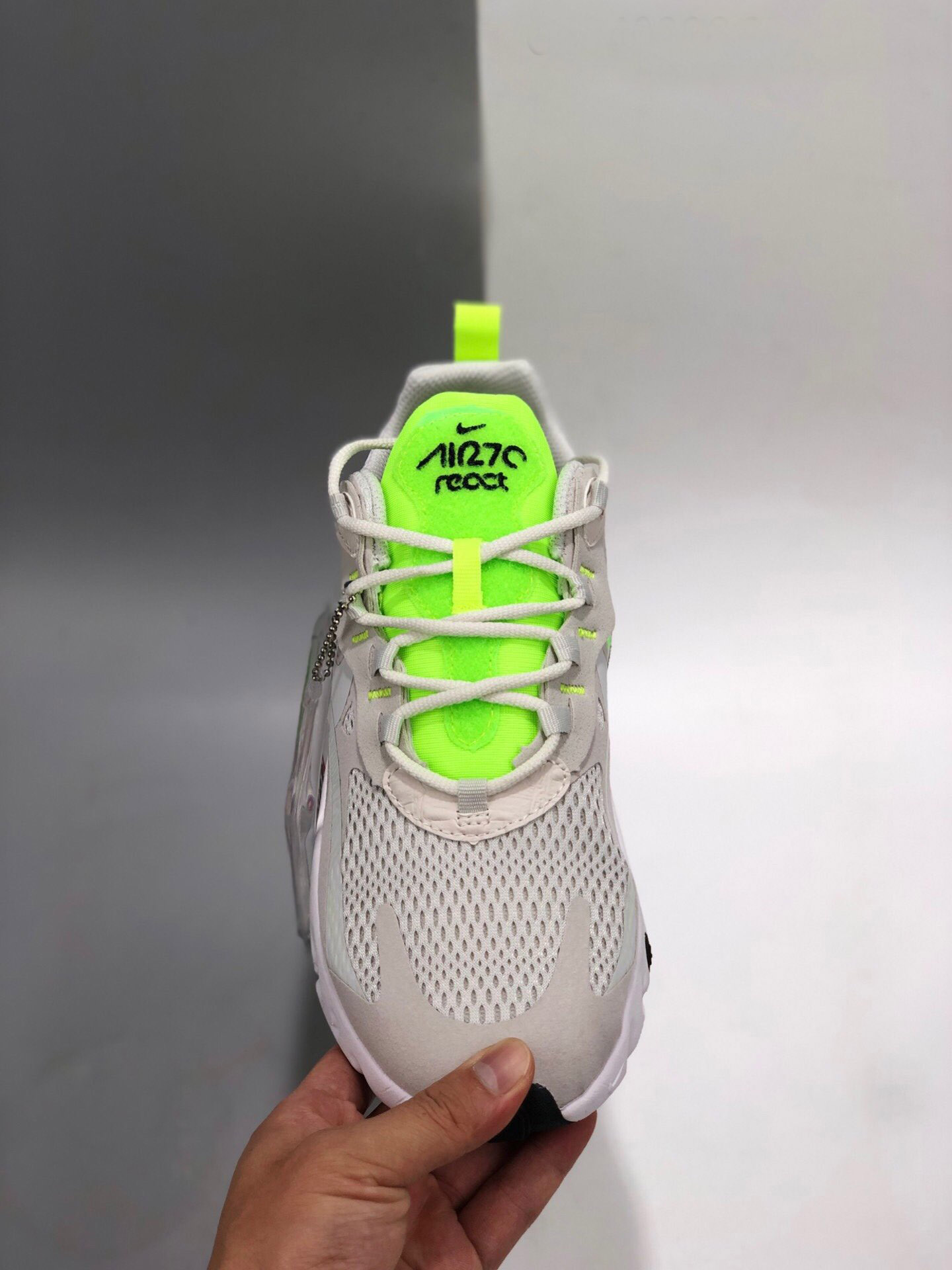 Nike Air Max 270 React Vast Grey/Ghost 
