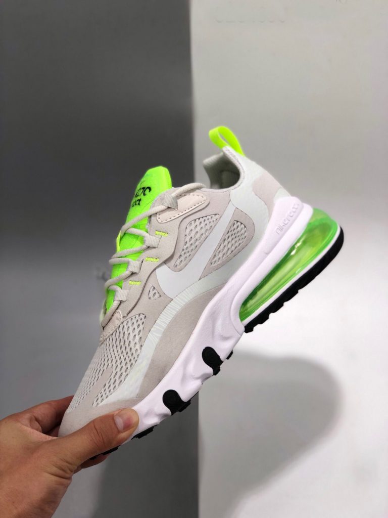 Nike Air Max 270 React Vast Grey/Ghost Green For Sale – Sneaker Hello