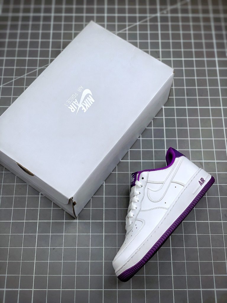 Nike Air Force 1 Low White/Voltage Purple CJ1380-100 For Sale – Sneaker ...