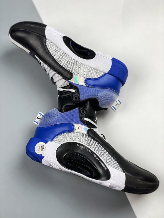Fragment x Air Jordan 35 White/Black-Sport Blue For Sale – Sneaker Hello