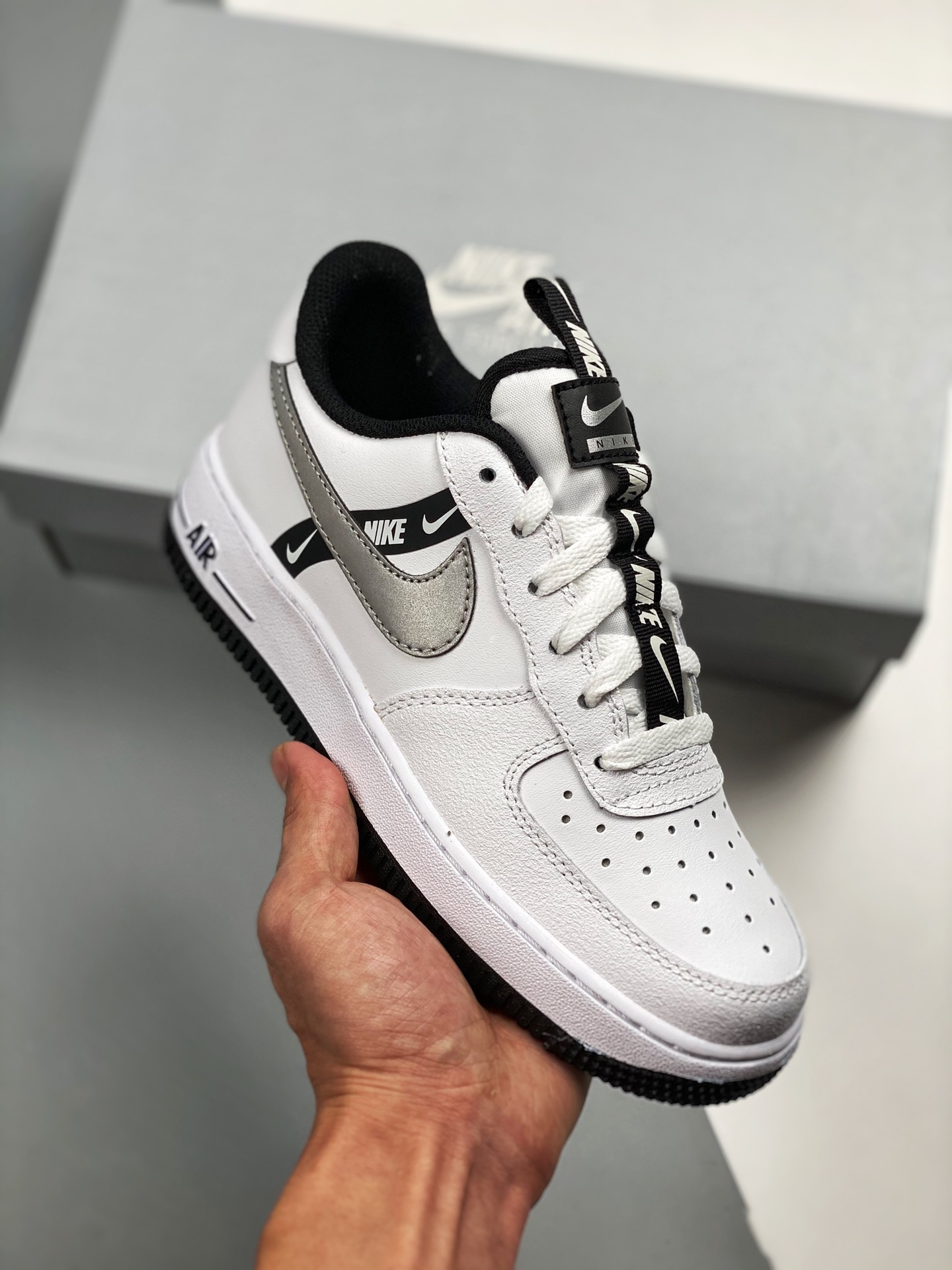 Nike Air Force 1 LV8 White Reflect Silver For Sale – Sneaker Hello