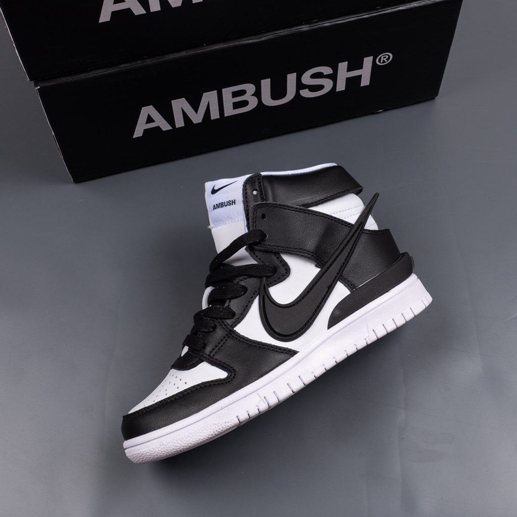 Ambush x Nike Dunk High White/Black-Spruce Aura For Sale – Sneaker Hello