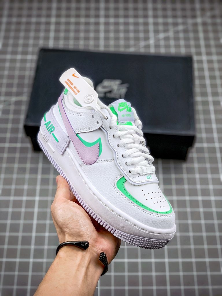 Nike Air Force 1 Shadow White/Infinite Lilac-Football Grey For Sale ...