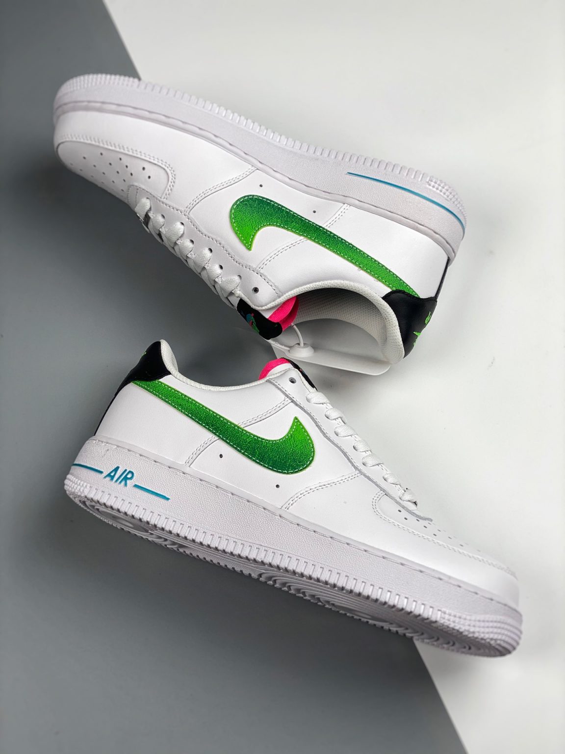Nike Air Force 1 Low White Green Pink DJ5148-100 For Sale – Sneaker Hello