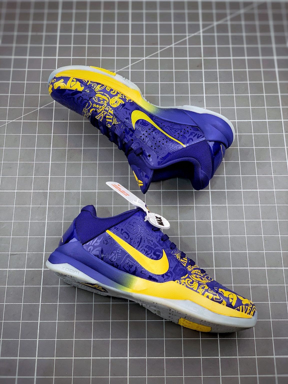Nike Kobe 5 Protro “5 Rings” Concord/Midwest Gold CD4991-400 For Sale ...