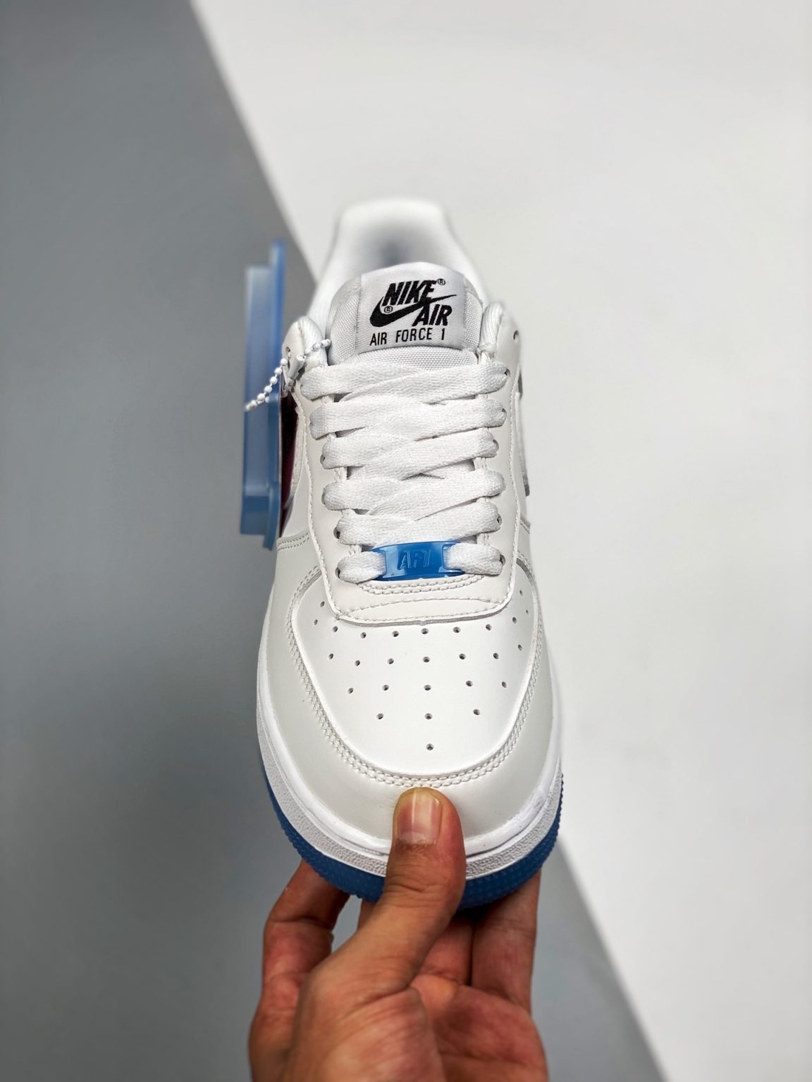 Nike Air Force 1 Low UV White/University Blue-Black-White For Sale ...