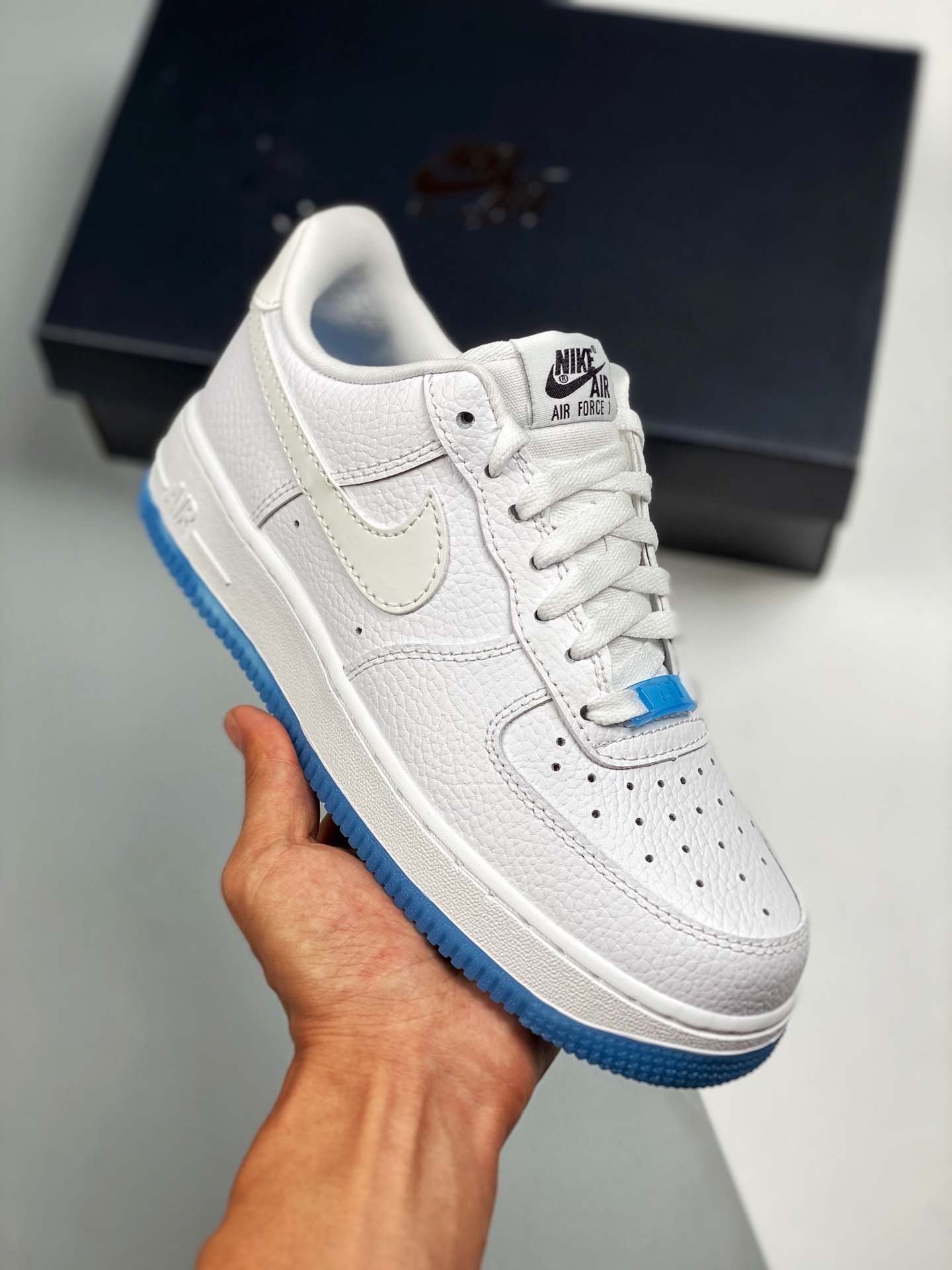 Nike Air Force 1 Low ‘UV’ White University Blue For Sale – Sneaker Hello