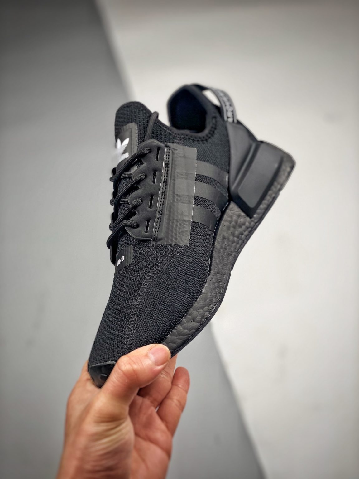 adidas NMD_R1 V2 ‘Overbranded’ Core Black/Red For Sale – Sneaker Hello