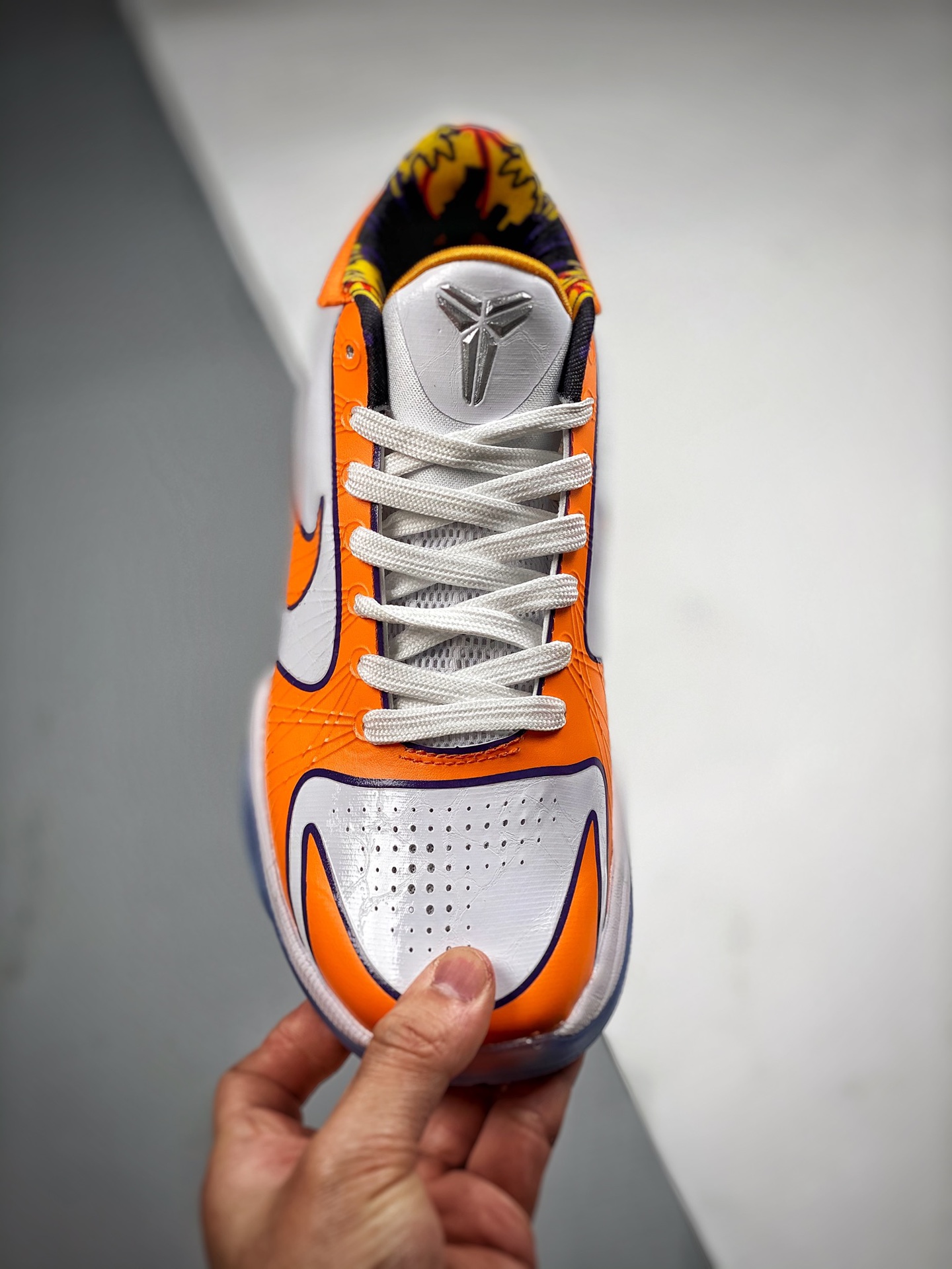 Devin Booker's x Nike Kobe 5 Protro White Orange For Sale – Sneaker Hello