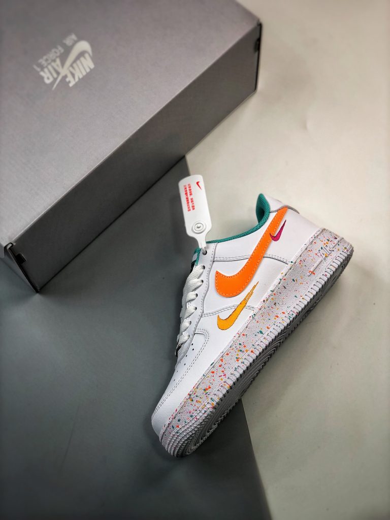 Nike Air Force 1 Low Multi-Color White Teal FD4626-181 For Sale ...