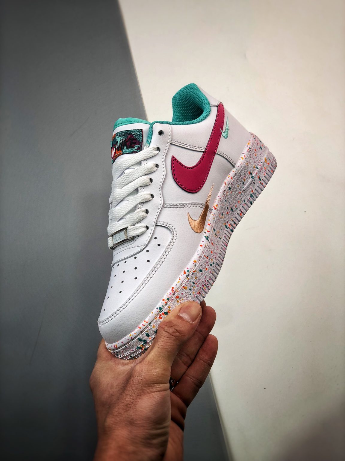 Nike Air Force 1 Low Multi-Color White Teal FD4626-181 For Sale ...