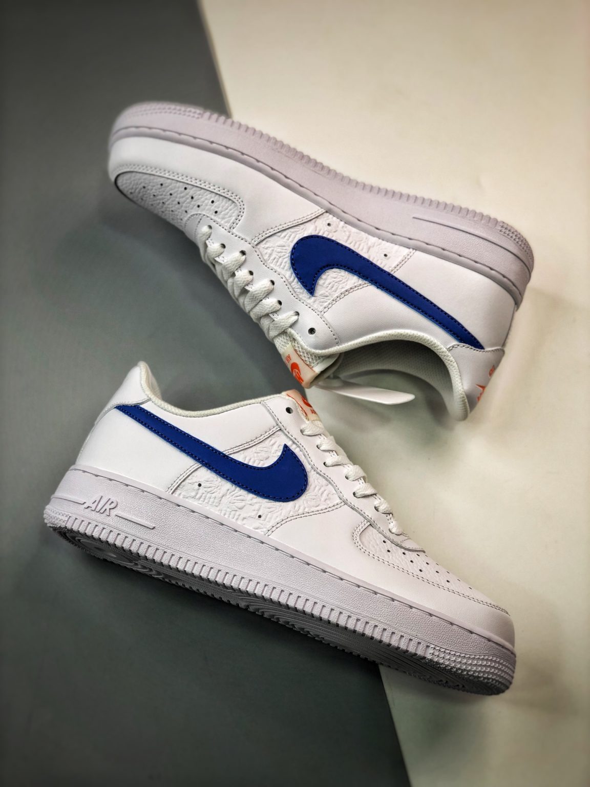 Nike Air Force 1 Low White/Picante Red-Game Royal FD0667-100 For Sale ...