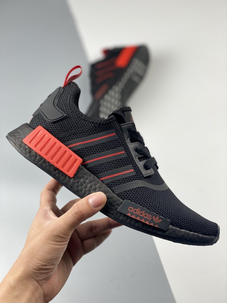 adidas NMD R1 Core Black Red GV8422 For Sale – Sneaker Hello