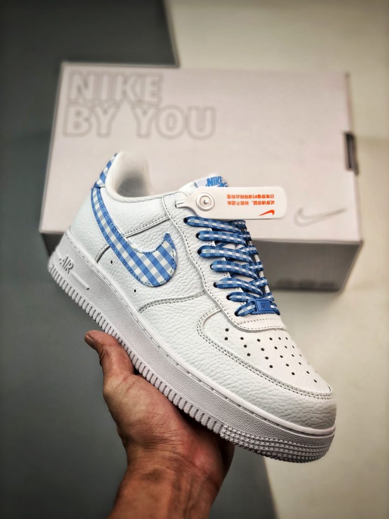 Nike Air Force 1 Low Blue Gingham DZ2784-100 For Sale – Sneaker Hello